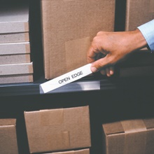 Open-Edge™ Plastic Label Holders