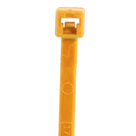 4" 18# Fluorescent Orange Cable Ties