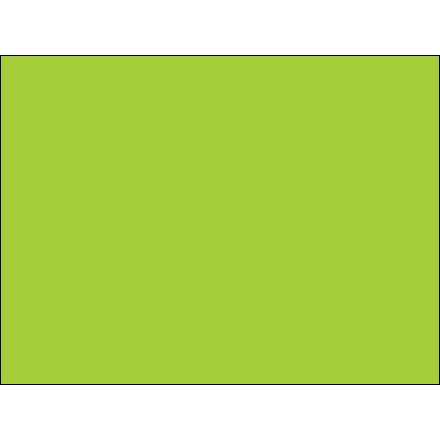 5 x 7" Fluorescent Green Inventory Rectangle Labels