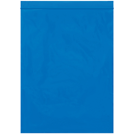 9 x 12" - 2 Mil Blue Reclosable Poly Bags