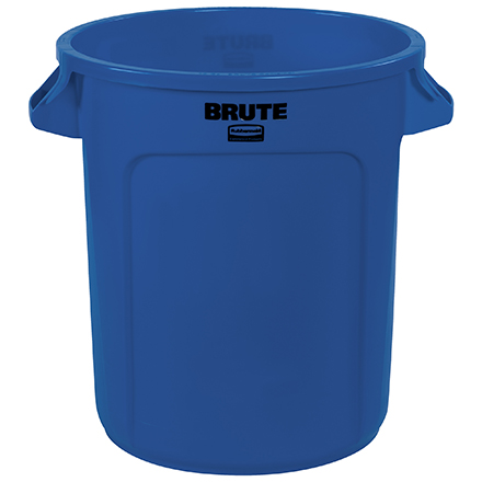 Rubbermaid<span class='rtm'>®</span> Brute<span class='rtm'>®</span> Trash Can - 10 Gallon, Blue