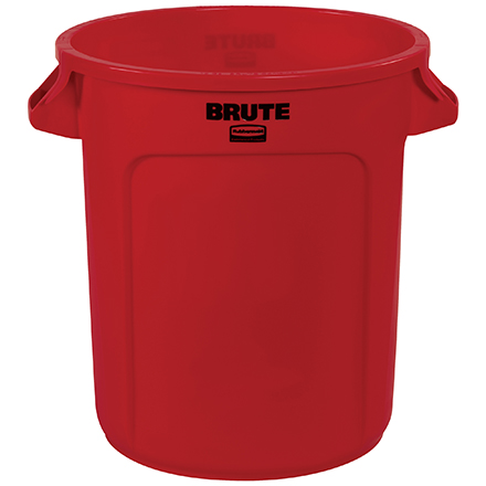 Rubbermaid<span class='rtm'>®</span> Brute<span class='rtm'>®</span> Trash Can - 10 Gallon, Red