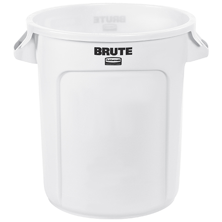 Rubbermaid<span class='rtm'>®</span> Brute<span class='rtm'>®</span> Trash Can - 10 Gallon, White