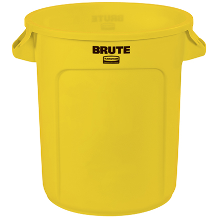 Rubbermaid<span class='rtm'>®</span> Brute<span class='rtm'>®</span> Trash Can - 10 Gallon, Yellow