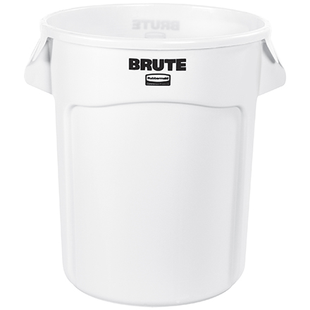 Rubbermaid<span class='rtm'>®</span> Brute<span class='rtm'>®</span> Trash Can - 20 Gallon, White