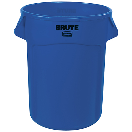 Rubbermaid<span class='rtm'>®</span> Brute<span class='rtm'>®</span> Trash Can - 32 Gallon, Blue