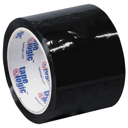 3" x 55 yds. - Black (6 Pack) Tape Logic<span class='rtm'>®</span> Carton Sealing Tape