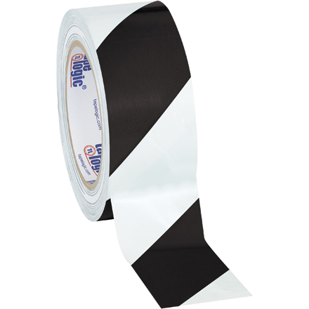 2" x 36 yds. Black/White (3 Pack) Tape Logic<span class='rtm'>®</span> Striped Vinyl Safety Tape