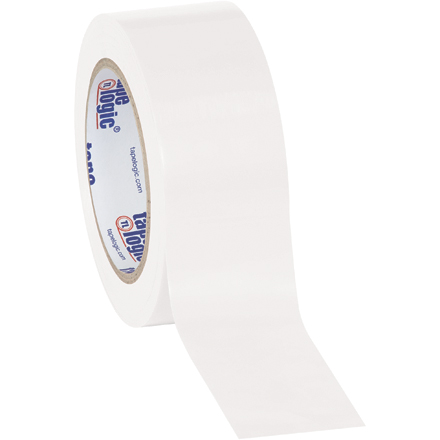 2" x 36 yds. White Tape Logic<span class='rtm'>®</span> Solid Vinyl Safety Tape