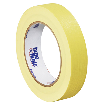 1" x 60 yds. Yellow (12 Pack) Tape Logic<span class='rtm'>®</span> Masking Tape