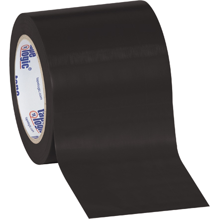 4" x 36 yds. Black Tape Logic<span class='rtm'>®</span> Solid Vinyl Safety Tape