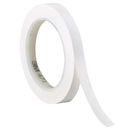 1/4" x 36 yds. White 3M Vinyl Tape 471