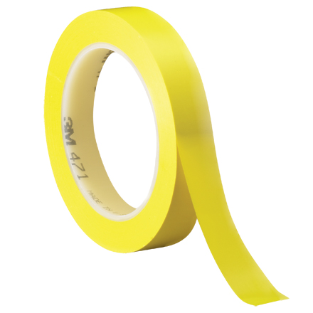 3/4" x 36 yds. Yellow (3 Pack) 3M Vinyl Tape 471