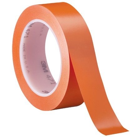 1" x 36 yds. Orange (3 Pack) 3M Vinyl Tape 471