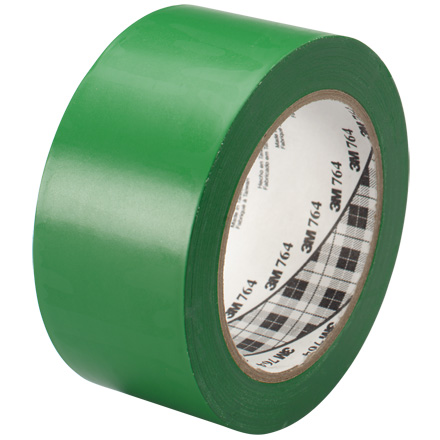 1" x 36 yds. Green 3M General Purpose Vinyl Tape 764