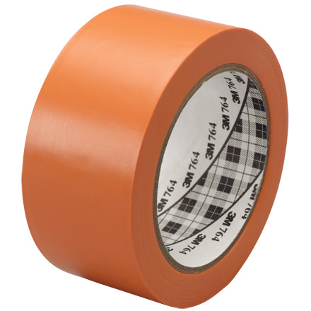 2" x 36 yds. Orange (6 Pack) 3M General Purpose Vinyl Tape 764