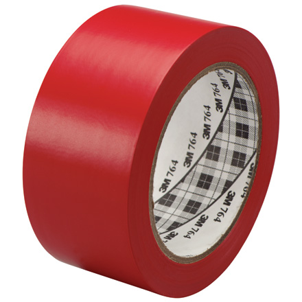 2" x 36 yds. Red 3M General Purpose Vinyl Tape 764