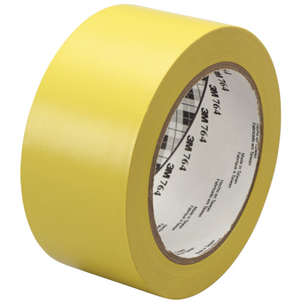 2" x 36 yds. Yellow (6 Pack) 3M General Purpose Vinyl Tape 764