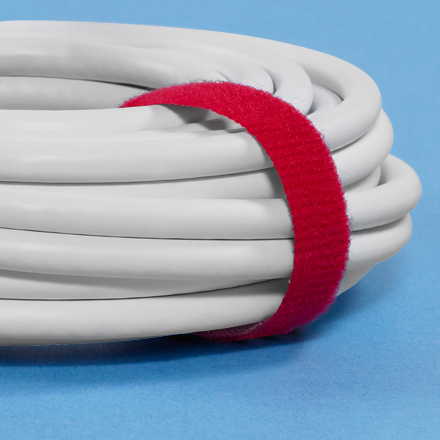 3/4" x 75' - Red VELCRO<span class='afterCapital'><span class='rtm'>®</span></span> Brand Self-Grip Straps